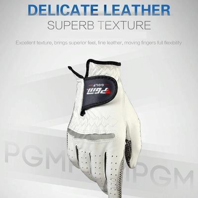 Sheepskin Anti-slip Golf Gloves - Right Hand Size 26#