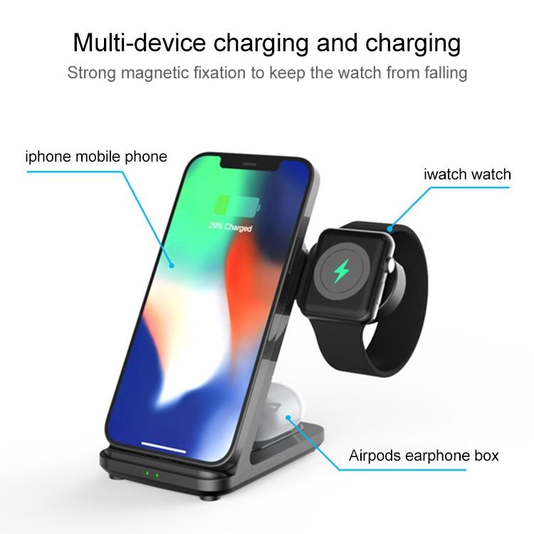 3 In 1 15W Wireless Charging Station