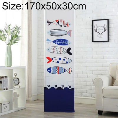 Fish Bone Fabric Dust Cover for Vertical Cabinet Ac - 170x50x30cm - All-inclusive