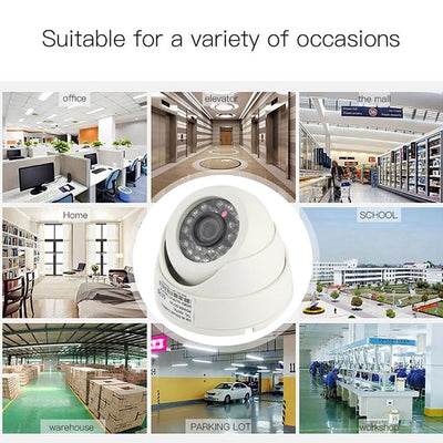 24 Led Infrared Camera With 3.6Mm Lens - 20M Ir Distance Abs Material