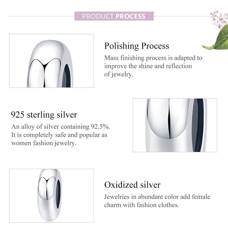 925 Sterling Silver Diy Beaded Bracelet Accessories