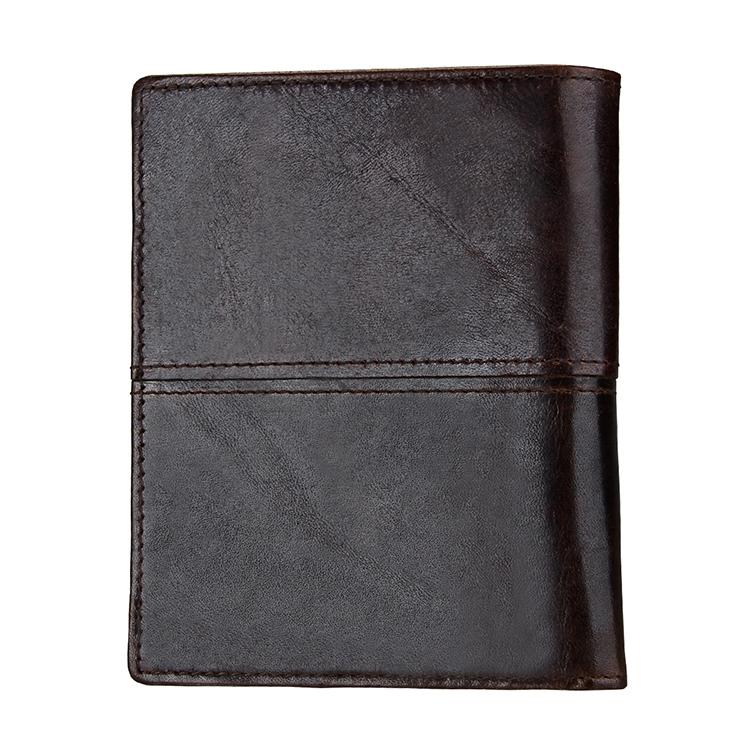 Detachable Card Holder Leather Wallet for Men - Antimagnetic Rfid