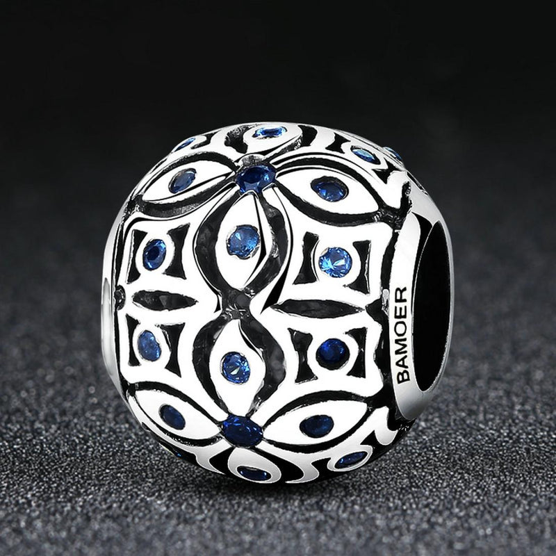 925 Sterling Silver Summer Flower Beaded Bracelet Accessory