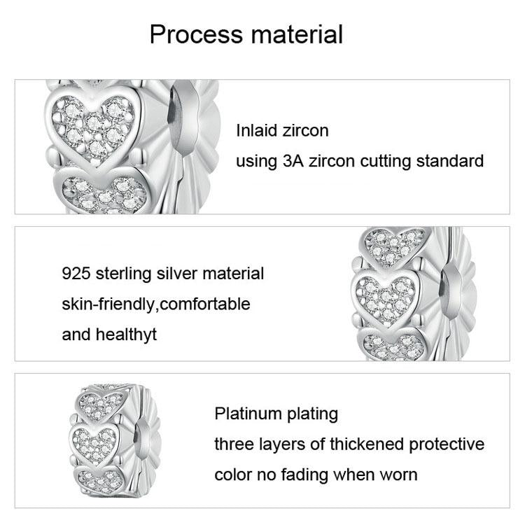 Heart Silicone Snap On Accessory