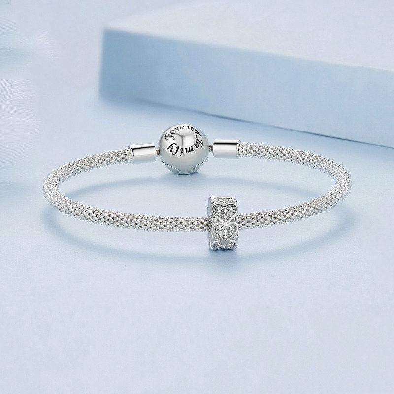 Heart Silicone Snap On Accessory