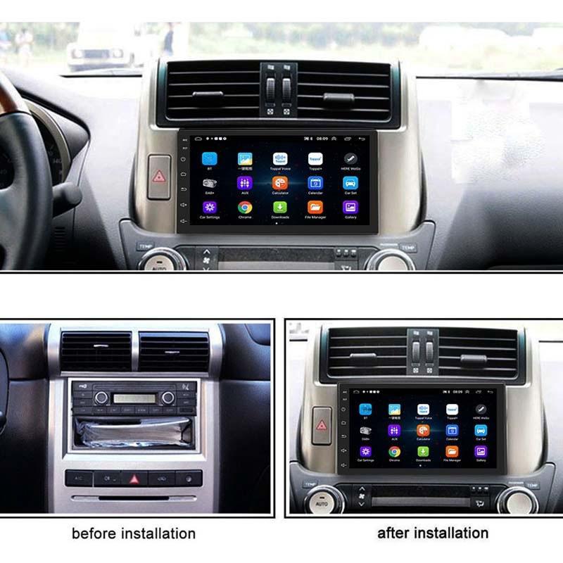 7 Inch Android Navigation Wifi Car Mp5 Player 1 + 32G Gps Bluetooth 2.5D Screen Standard + 4Lights Camera