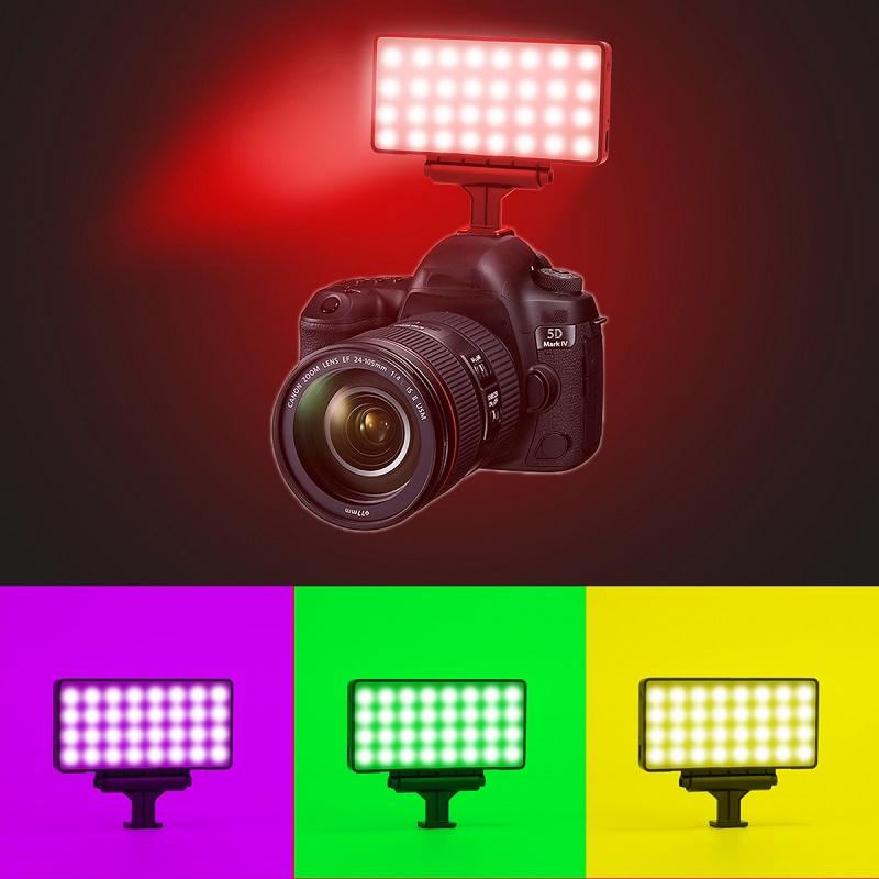 Adjustable Rgb Fill Light for Outdoor Mobile Photography