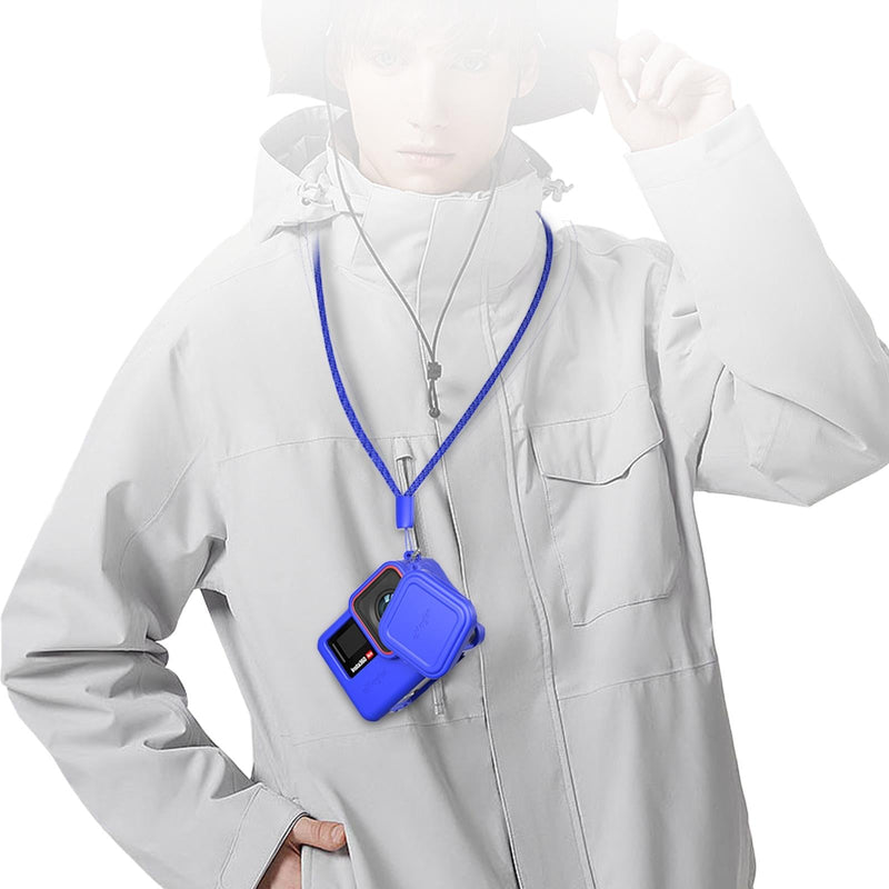 Silicone Lens Cap for Sports Camera - Protective Cover - For Insta360 Ace