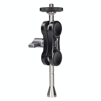 Versatile Dual Ballhead Magic Arm For Camera And Monitor Mounting - Tm-3