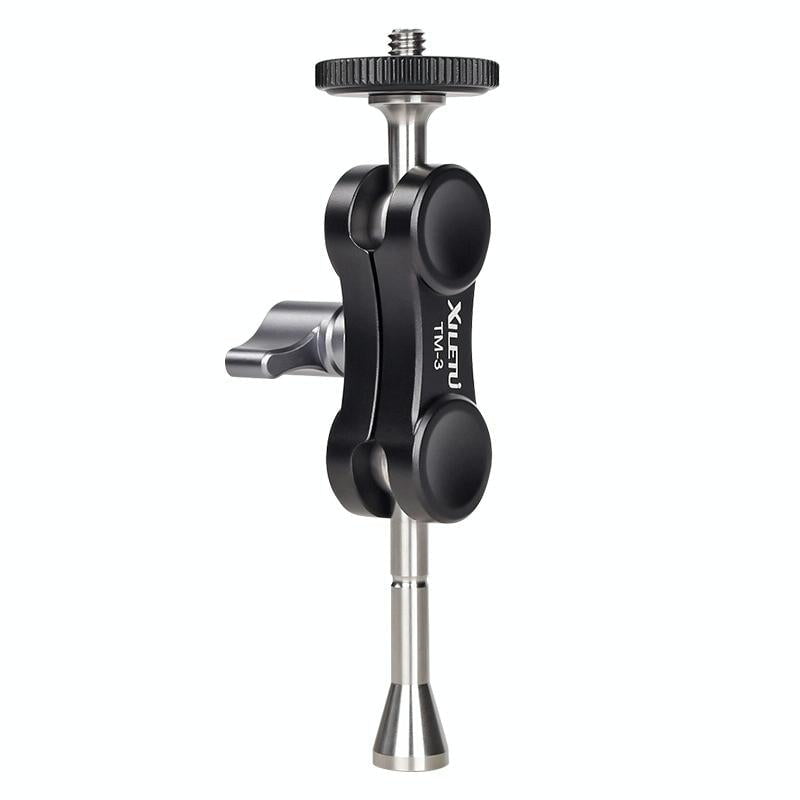 Versatile Dual Ballhead Magic Arm For Camera And Monitor Mounting - Tm-3