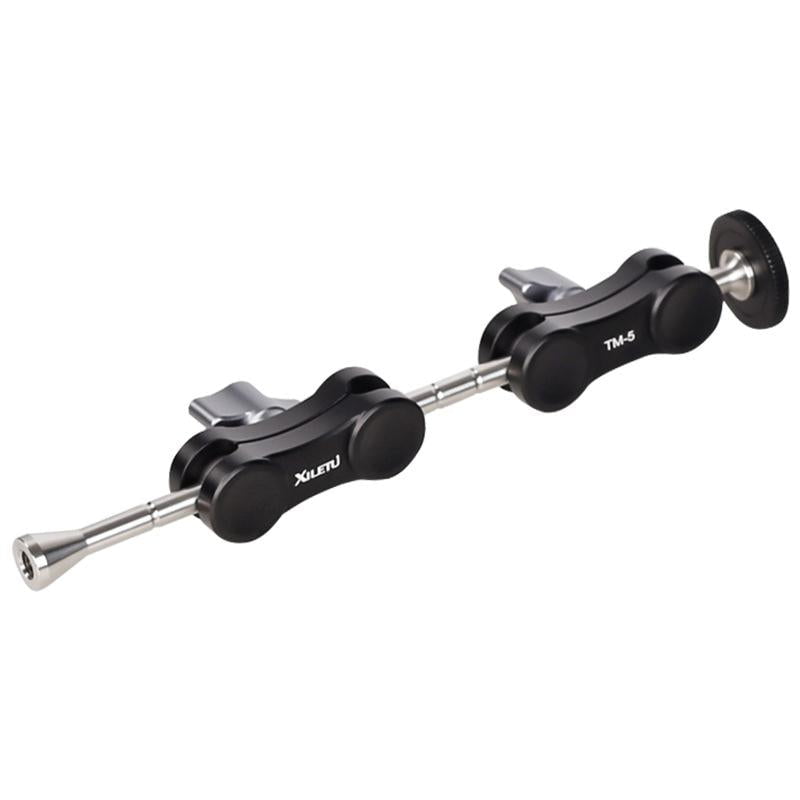 Versatile Dual Ballhead Magic Arm For Camera And Monitor Mounting - Tm-3