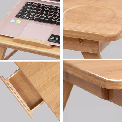 Foldable Laptop Desk for Bed - Lazy Computer Table