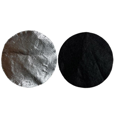 100-pack Fireproof Cotton Pads for Incense Burners and Mosquito Coils - 12Cm