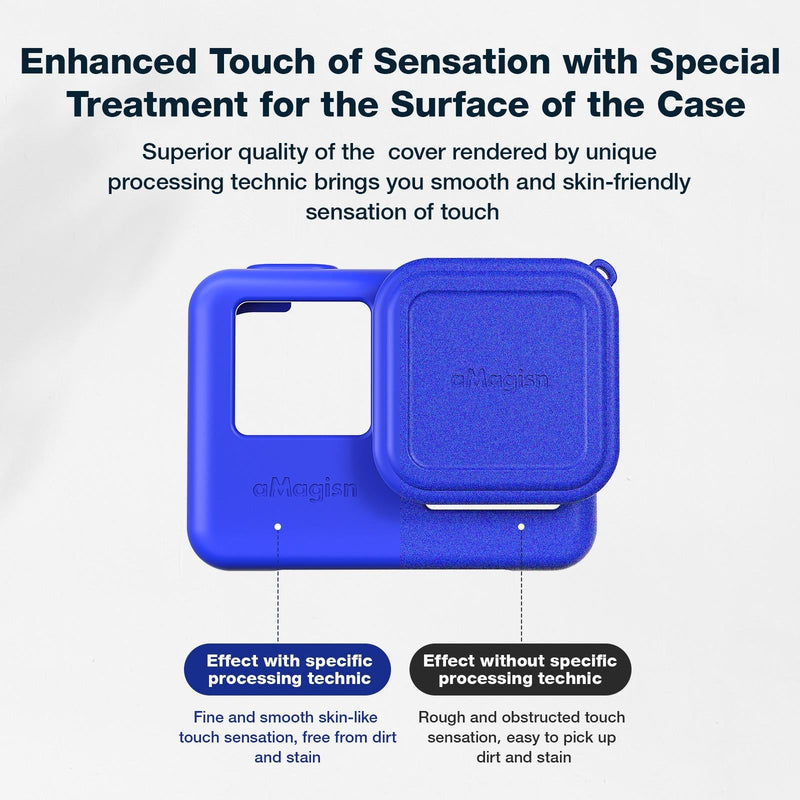 Silicone Case for Insta360 Ace Camera - Protect your Gear - For Insta360 Ace Pro (Blue)