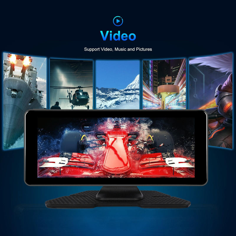 6.86 Inch 4K Dvr Smart Screen Player - Compact & High-Resolution - Standard + 64G Memory Card