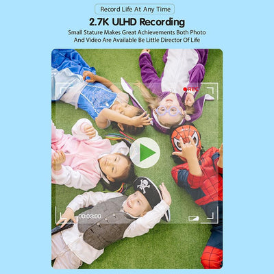 Smart Kids Thermal Camera With Printing Paper - 2.4 - Blue Focus - 503J Blue Fixed Focus