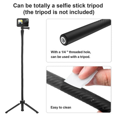 Versatile Octopus Tripod for Action Camera and Phone - Flexible Mount - With Phone Clip Kit