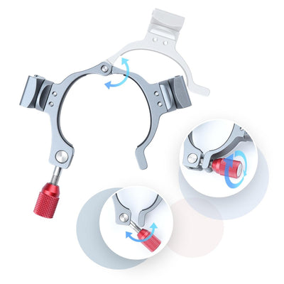 Extension Bracket with Dual Cold Shoe for Dji Om4 / Mobile 3 Stabilizer