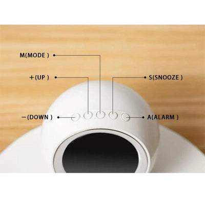 15W Rotatable Night Light Fast Charger Wheat - Wheat-Colour