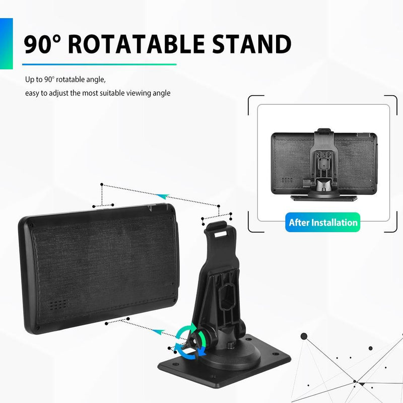 7 Inch Hd Smart Screen With Wireless Carplay & Android Auto + Camera