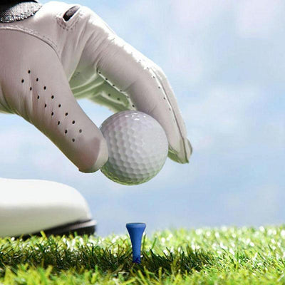 60-piece Golf Ribbon Needle Plastic Ball Tee - 37mm Size