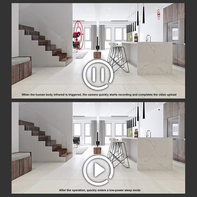 1080P Wifi Action Camera With Wide-Angle Recording