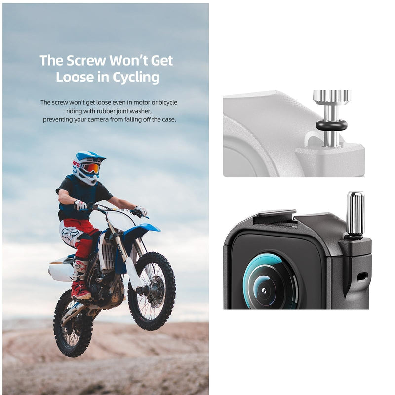 Amagisn Metal Rabbit Cage Protective Frame - Insta360 X3 - Only Cage