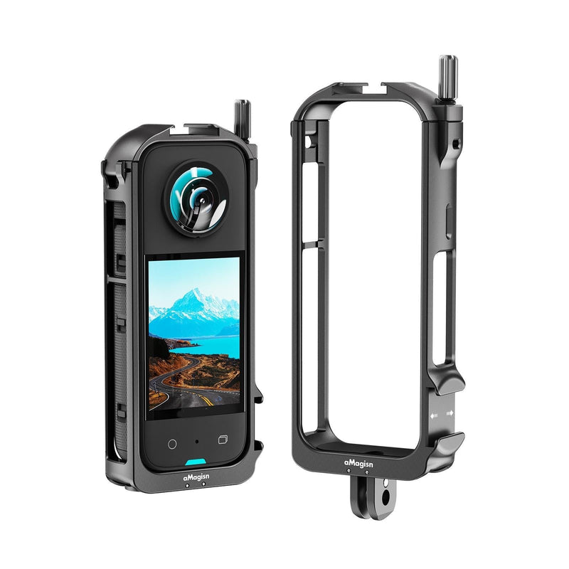 Amagisn Metal Rabbit Cage Protective Frame - Insta360 X3 - Only Cage