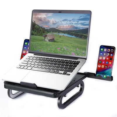 Adjustable Foldable Laptop Stand for Cooling and Ergonomic Lifting