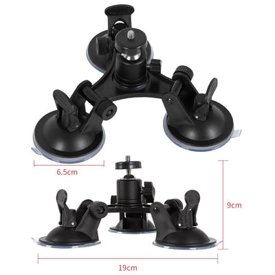 Universal Car Suction Cup Mount for Video Shooting