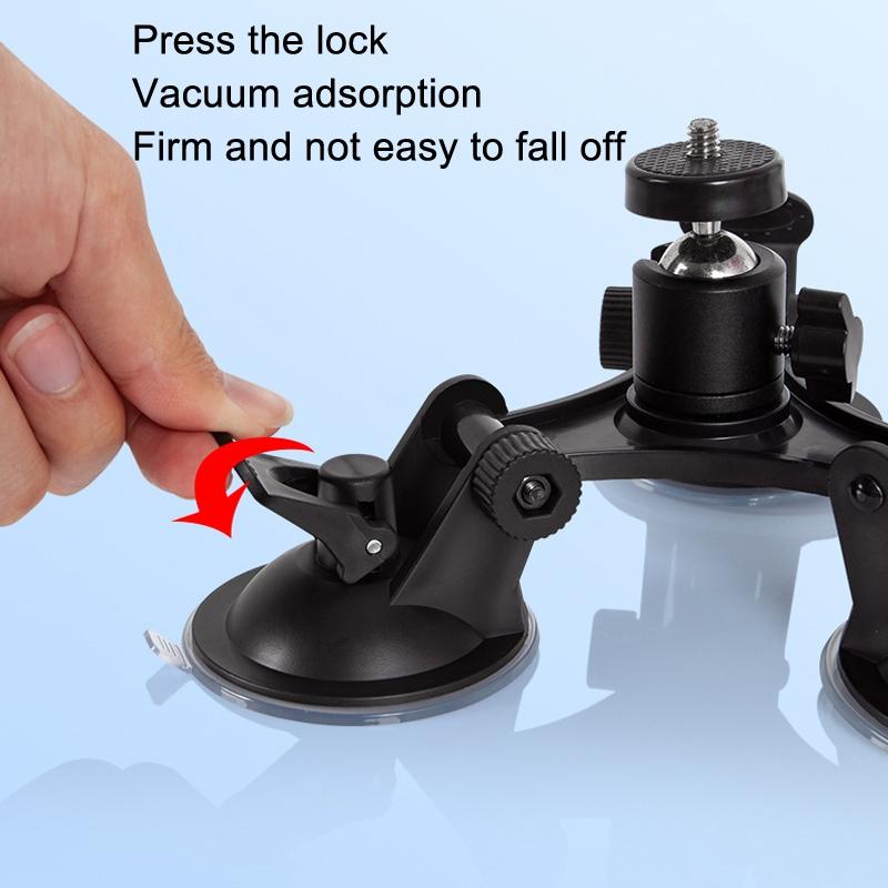 Universal Car Suction Cup Mount for Video Shooting