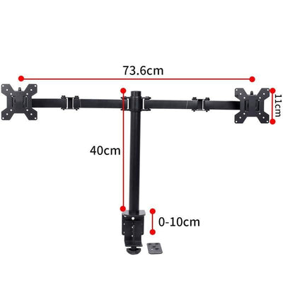 Double Screen Desktop Monitor Stand - Lifting Bracket