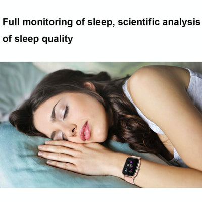 1.4 Inch Heart Rate & Blood Pressure Smart Watch Black