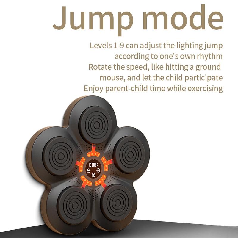 Bluetooth Music Boxing Machine With Wall Mount And Adult Gloves - With Kids Gloves