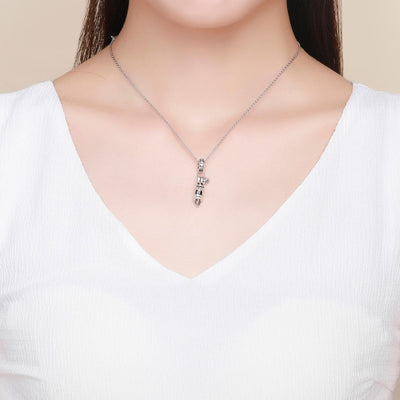 925 Sterling Silver Cat Charm For Diy Bracelet Style - Pendant