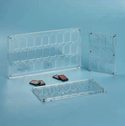 Switch Magnetic Crystal Card Storage Box - 14 Grid