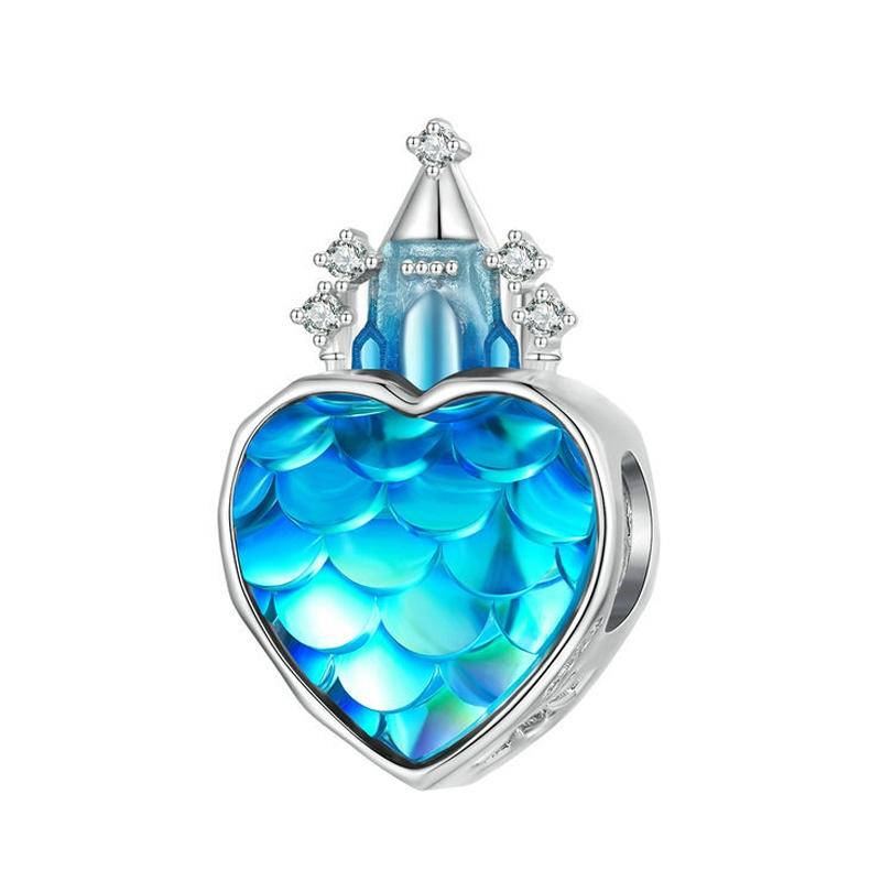 925 Sterling Silver Diy Winter Snowflake Bracelet Bead Set