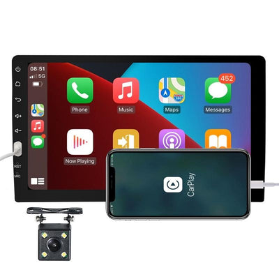 9 Inch Carplay Mp5 Player + 4 Light Camera - Standard Style