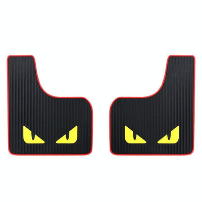 2Pcs Car Tire Mud Flap Modification Plastic Anti-Splash Mud Flap Fender Guard - Cat Eye - Cat Eye