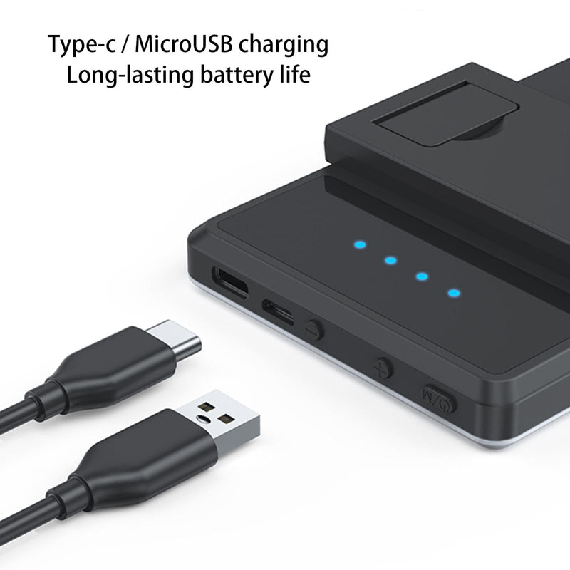 5W Mobile Phone Fill Light For Live Broadcast With Screen - V11 Cool & Warm