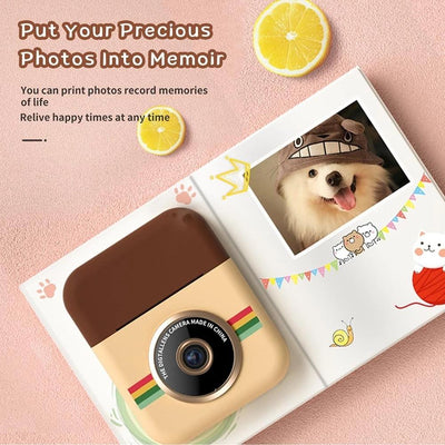 Children's Instant Camera with 2.4 Hd Screen & 16gb Memory Card Available