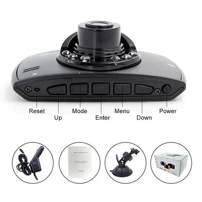 2.2 Car Dvr with Parking Monitoring & Loop Recording