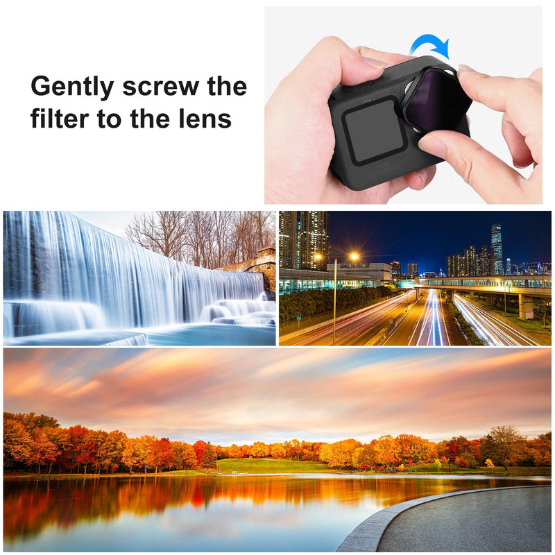 Action Camera Lens Filter for Gopro Hero12/11/10/9