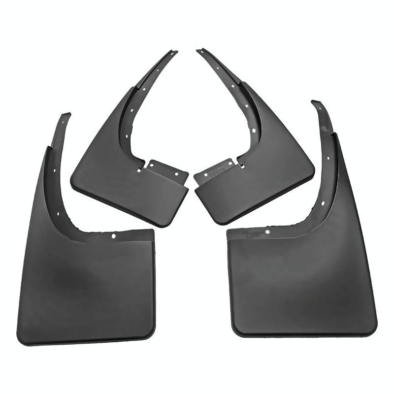 For Ford Ranger 2011-2019 4Pcs / Set Car Auto Soft Plastic Splash Flaps Fender Guard