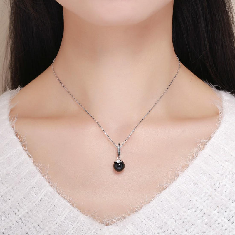 925 Sterling Silver Pearl Pendant For Diy Bracelets & Necklaces