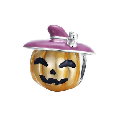 925 Sterling Silver Pumpkin Beads For Diy Oil Drops