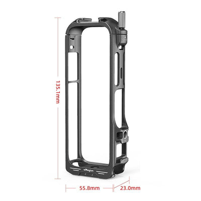 Amagisn Metal Protective Housing for Insta360 X4 with 2 Claws and Rabbit Cage