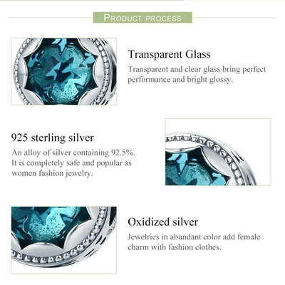 925 Sterling Silver Star Beaded Bracelet / Necklace Accessory