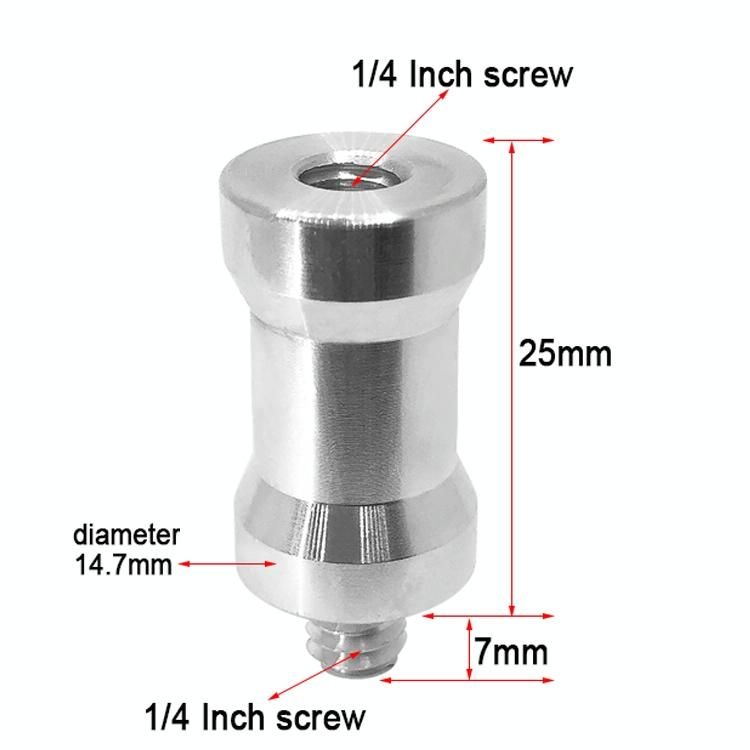 10-Pack 1 / 4 Screw Adapter - Female To Male