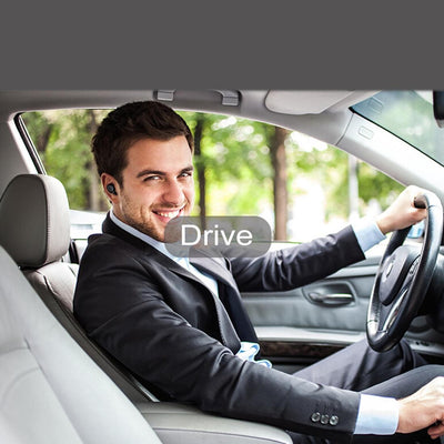 2-in-1 Wireless Bluetooth Earphones - Connect 2 Devices